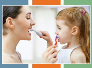 Es importante enseñar el hábito de cepillado desde temprana edad